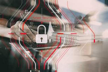 Genel veri koruma Yönetmeliği (Gdpr) ve güvenlik kavramı. C