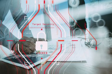 Genel veri koruma Yönetmeliği (Gdpr) ve güvenlik kavramı. C