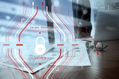 Genel veri koruma Yönetmeliği (Gdpr) ve güvenlik kavramı. C