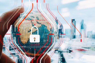 Genel veri koruma Yönetmeliği (Gdpr) ve güvenlik kavramı. C