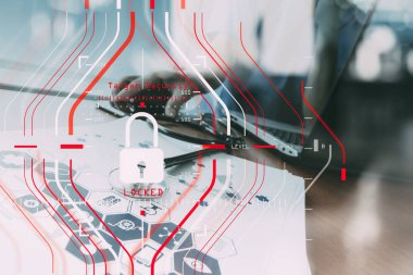 Genel veri koruma Yönetmeliği (Gdpr) ve güvenlik kavramı. C
