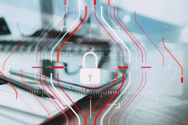 Genel veri koruma Yönetmeliği (Gdpr) ve güvenlik kavramı. C