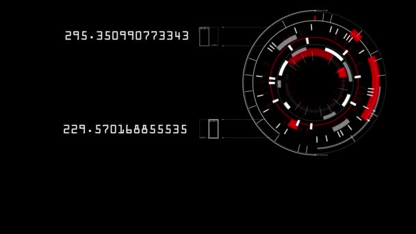 Concepto Gráficos Crecimiento Cifras Diagramas Financieros Que Muestran Ganancias Crecientes — Vídeo de stock