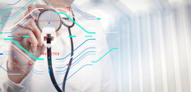 başarı akıllı tıp doktoru ameliyat odası olarak konsantrasyon ile çalışma