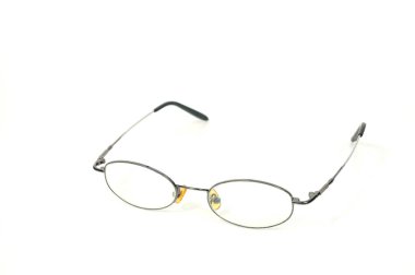 Beyaz arka plan üzerinde göz gözlük tasarımı