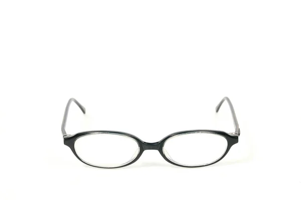 白い背景の上の目をメガネ デザイン — ストック写真