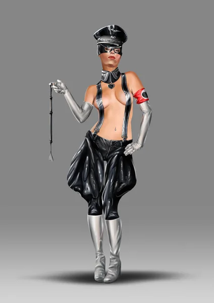 Kız Alman üniformalı