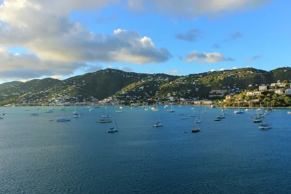 Vista a San Tommaso, isola dei caraibi, USVA — Foto Stock