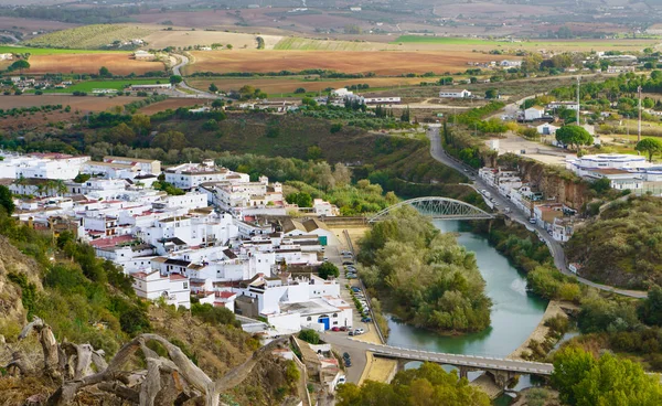 Arcos de la Frontera, Cadiz 'in beyaz kasabası. Endülüs, İspanya. — Stok fotoğraf