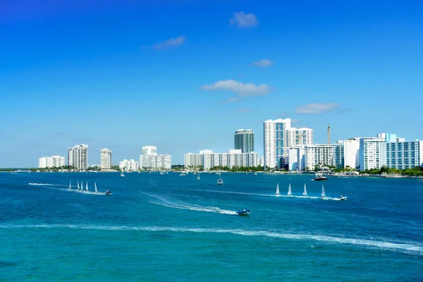 Meloy Channel en Miami, Florida, EE.UU. — Foto de Stock