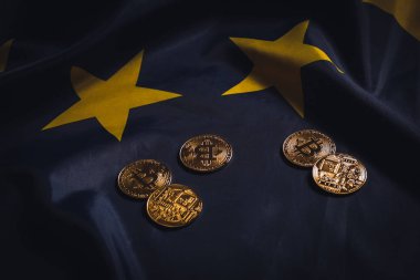 AB bayrağı altın bitcoins