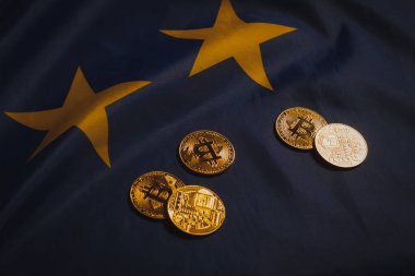 AB bayrağı altın bitcoins