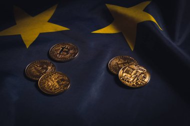 AB bayrağı altın bitcoins