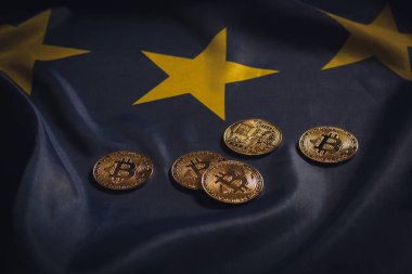 AB bayrağı altın bitcoins