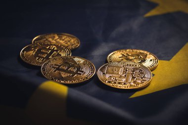 AB bayrağı altın bitcoins