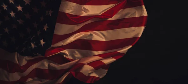Amerikas förenta staters flagga — Stockfoto