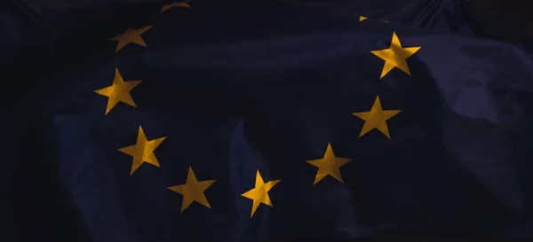 Flagge der Europäischen Union — Stockfoto