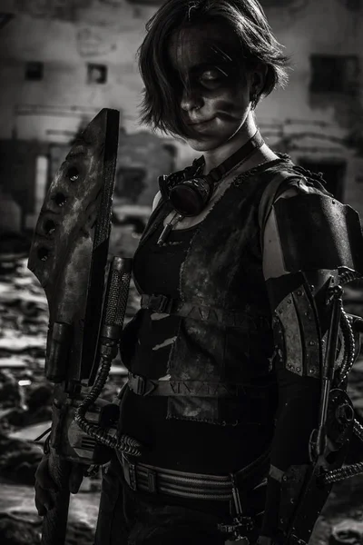 Wasteland warrior — Stock Photo, Image