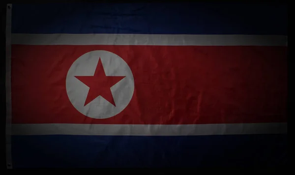 Bandera de Corea del Norte — Foto de Stock