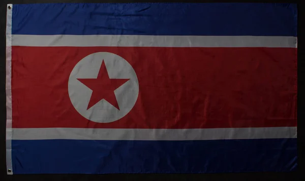 Bandeira da Coreia do Norte — Fotografia de Stock