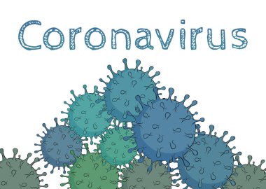 Coronavirus çizimi