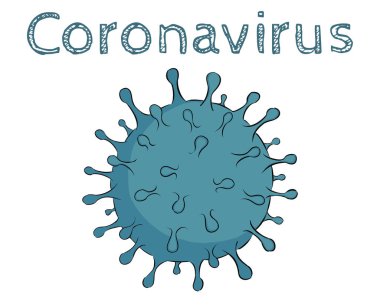 Coronavirus çizimi