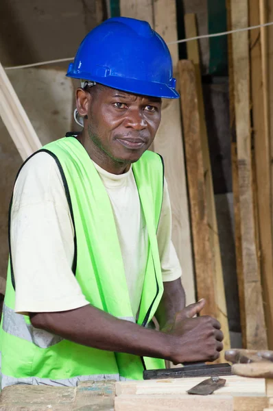 Carpenter műhelyében. — Stock Fotó