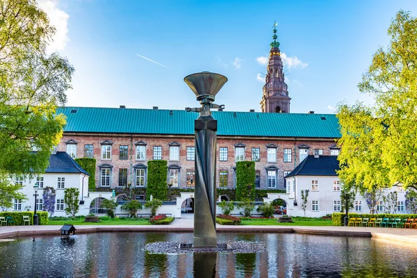 Christiansborg Slot Palace a Copenaghen, Danimarca — Foto Stock