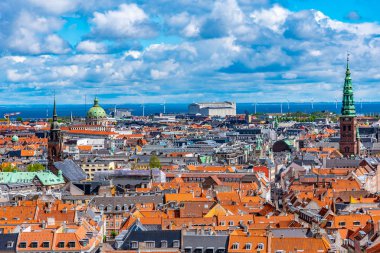 Frederik Kilisesi 'nin Mermer Kilise olarak bilinen hava manzarası. 