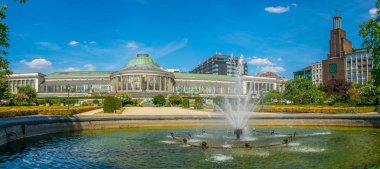 Brüksel'deki botanik bahçesinin görünümü, Belçika