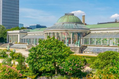 Brüksel'deki botanik bahçesinin görünümü, Belçika