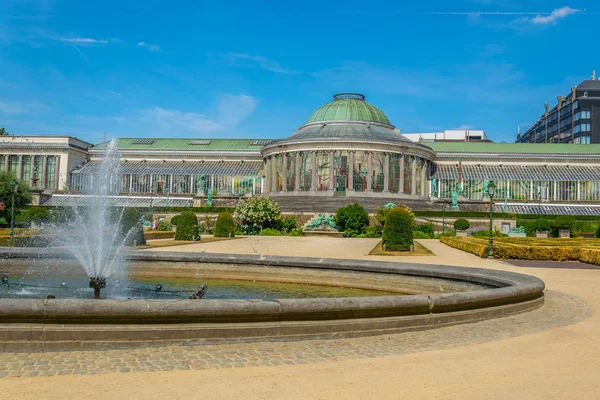 Vista del jardín botánico en Bruselas, Bélgica — Foto de Stock