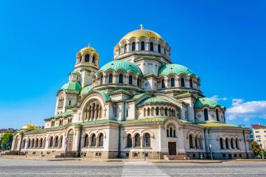 Bulgaristan 'ın Sofya kentindeki Aziz Alexander Nevski Katedrali