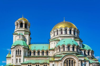 Bulgaristan 'ın Sofya kentindeki Aziz Alexander Nevski Katedrali