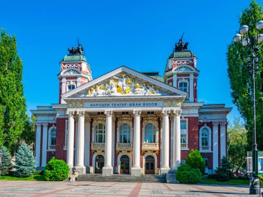 Bulgaristan 'ın Sofya kentinde İvan Vazov tiyatrosu