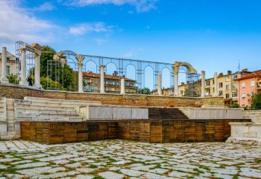 Bulgaristan 'ın Stara Zagora kentinde antik kalıntılar