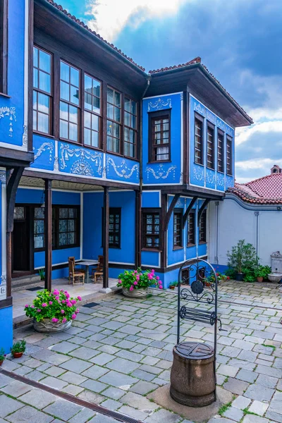 Hus-Museum Hindliyan i bulgariska staden Plovdiv — Stockfoto