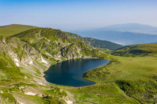 Il lago Rene, uno dei sette laghi di rila in Bulgaria — Foto Stock