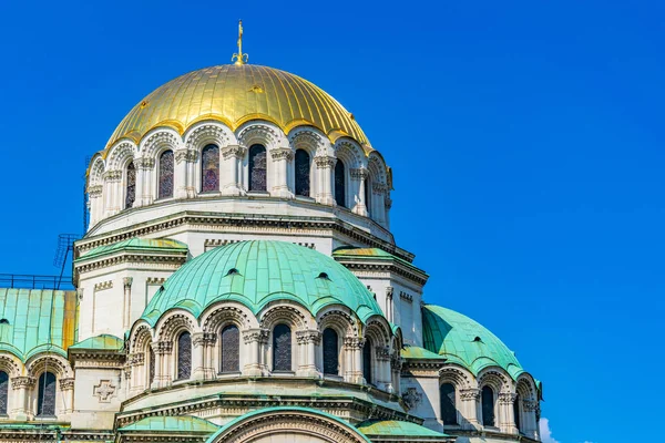 保加利亚索菲亚圣亚历山大内夫斯基主教座堂 — 图库照片