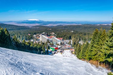 Bulgaristan 'ın Borovets kayak merkezi