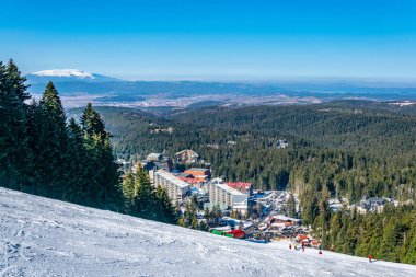 Bulgaristan 'ın Borovets kayak merkezi