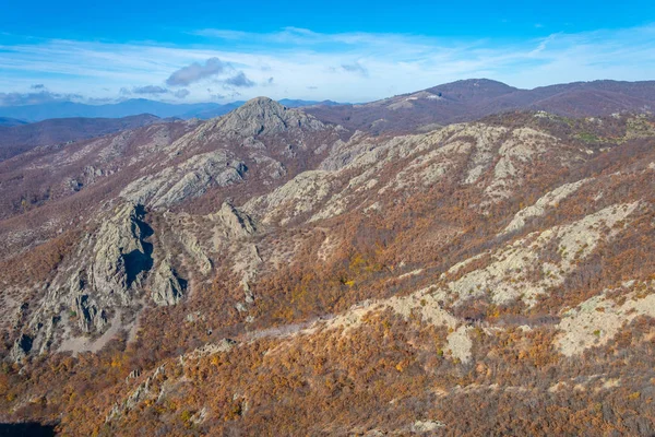 Balkan bjergkæde nær Sliven, Bulgarien - Stock-foto