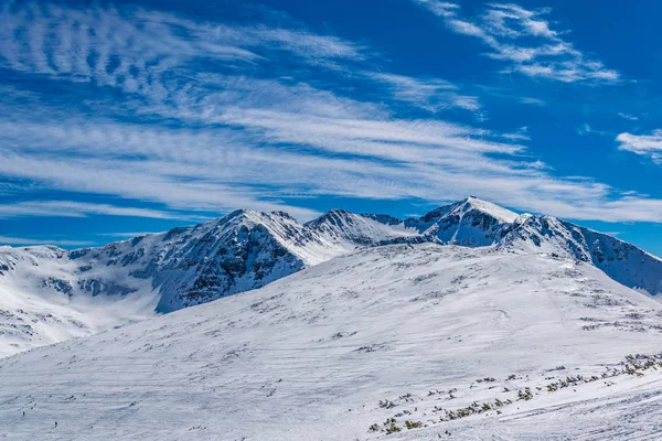 Musala berg, den högsta toppen i Bulgarien, och omgivande m — Stockfoto