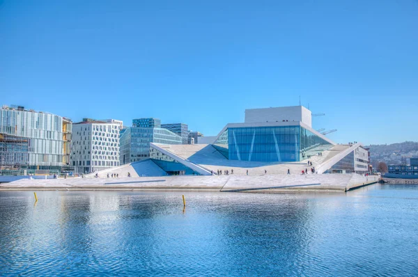 Opera house-ban Oslo, Norvégia — Stock Fotó