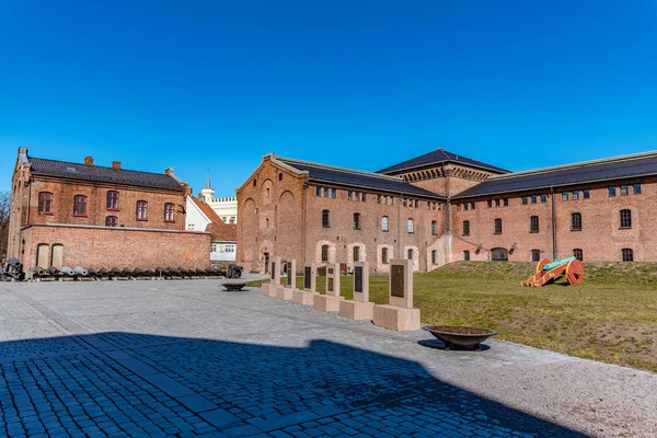 Внутрішній двір форту Акерсхус в Осло (Норвегія). — стокове фото