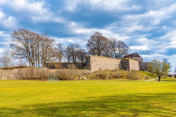 Fortaleza de Kongsten na cidade norueguesa Fredrikstad — Fotografia de Stock