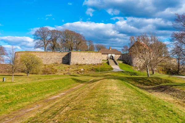 Φρούριο Kongsten στη νορβηγική πόλη Fredrikstad — Φωτογραφία Αρχείου