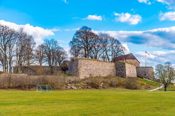 노르웨이 도시 프레드리크 스타드에 있는 콩 스텐 요새 — 스톡 사진