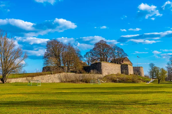 Kongstens fästning i norska Fredrikstad — Stockfoto