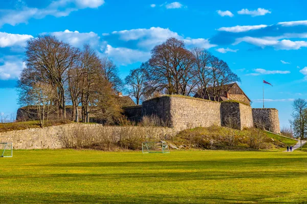 Fortaleza de Kongsten en la ciudad noruega Fredrikstad —  Fotos de Stock